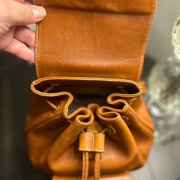 Gucci Small Leather Bamboo Drawstring Backpack 003-2058-0030 - Picture 14 of 16